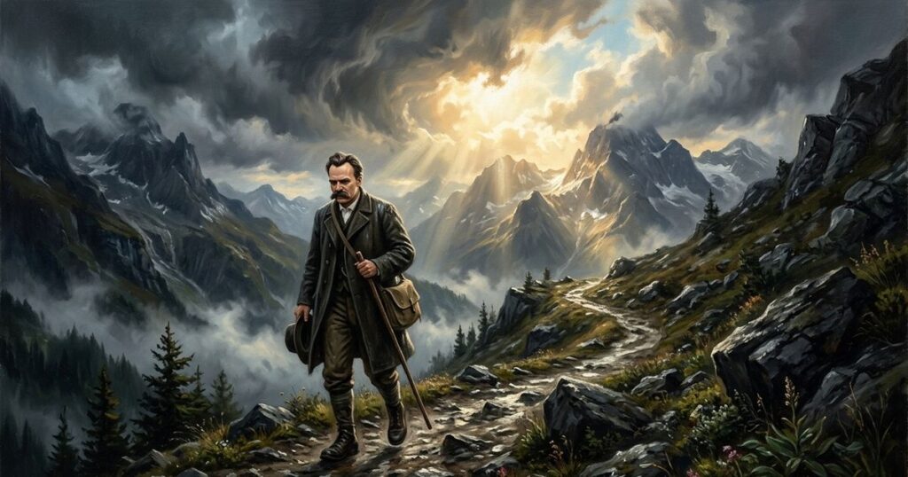 A filosofia de Nietzsche como guia para superar crises e encontrar propósito