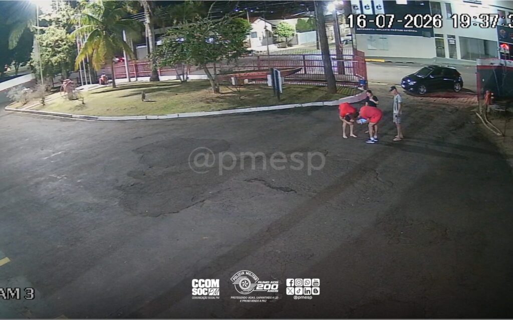 Ação rápida de bombeiros salva bebê engasgado em Adamantina
