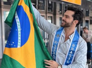 Mister Supranational Brasil 2026, Danton Murilo Miguel, inicia disputa por título mundial na Polônia