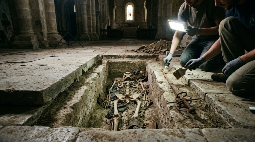 Arqueólogos encontram possível sepultura do verdadeiro D’artagnan em igreja na Europa