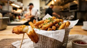 Desvende o segredo dos chefs: a técnica da dupla fritura para batatas fritas incrivelmente crocantes