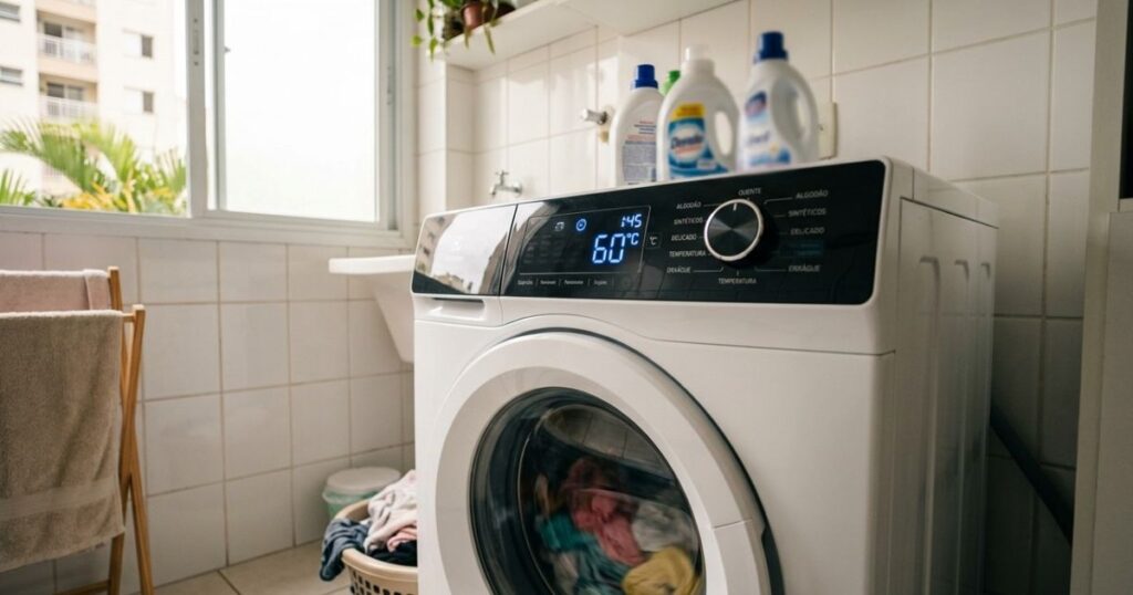 60°C é a temperatura ideal para eliminar ácaros das roupas e proteger sua saúde.