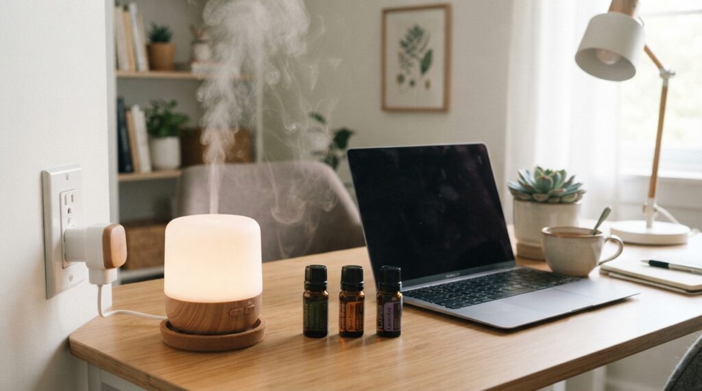 Aromaterapia em casa: como o difusor de tomada ajuda a equilibrar a rotina