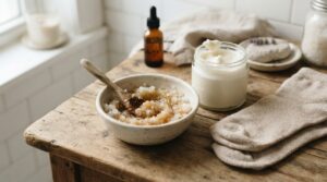 Cuidados com os pés no inverno: como tratar o ressecamento com esfoliação caseira