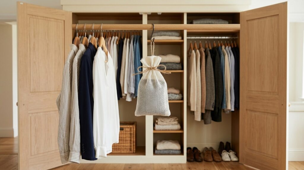 Sachê de café no guarda-roupa: entenda como o truque ajuda a combater o mofo