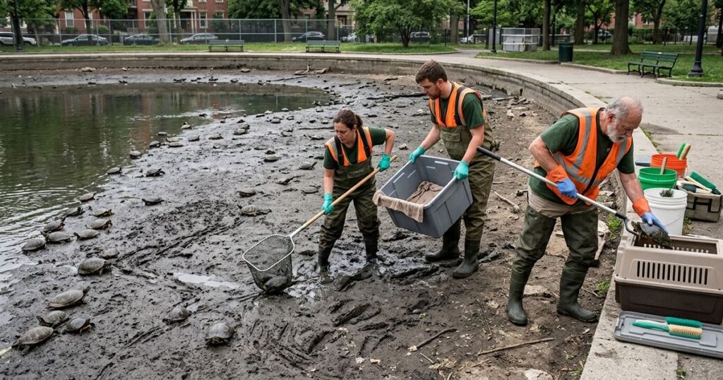 Lago de Pamplona revela desastre ambiental com tartarugas invasoras uma década após descoberta