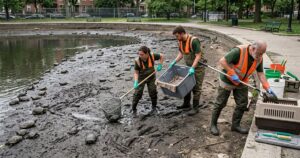 Lago de Pamplona revela desastre ambiental com tartarugas invasoras uma década após descoberta