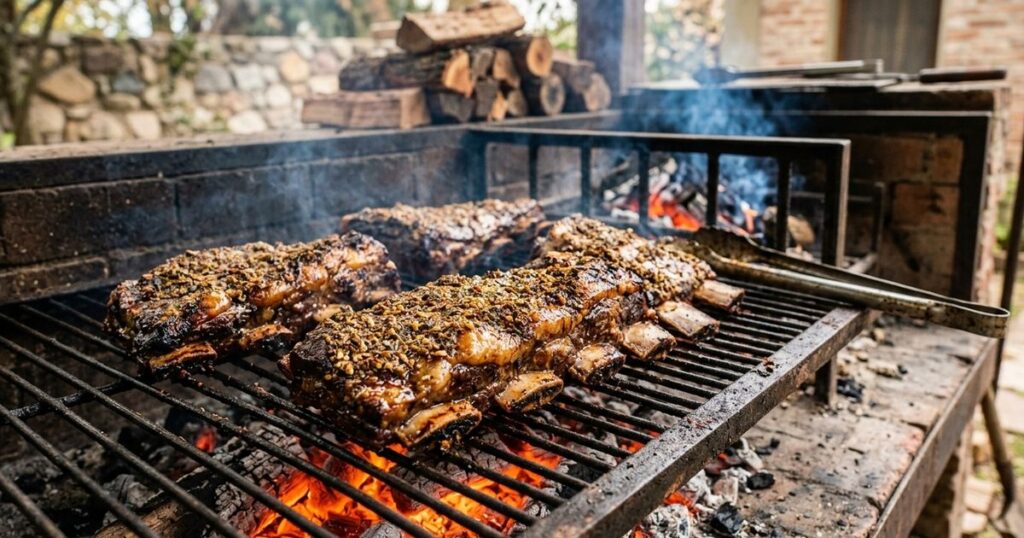 Segredos da parrilla: como o tempero antecipado transforma a costela bovina