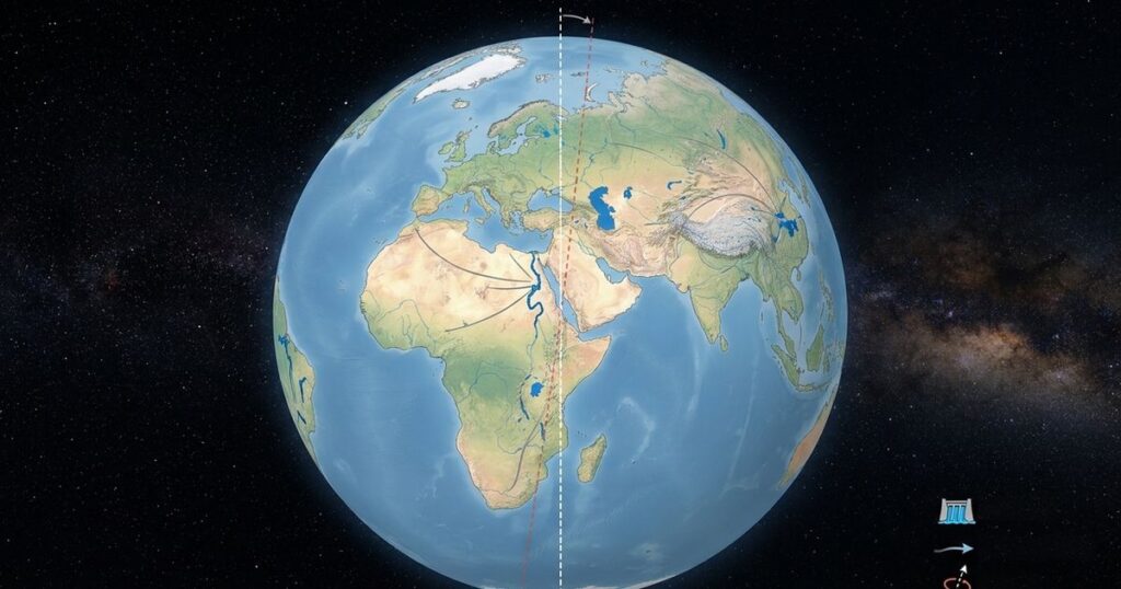 Impacto humano: barragens globais deslocam polos da Terra em mais de um metro e alteram nível dos oceanos