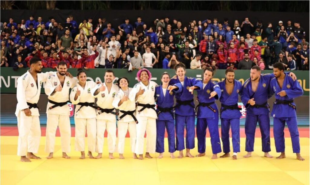Judô brasileiro celebra vitória sobre Alemanha e conquista Desafio Internacional