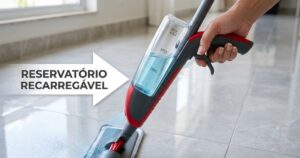 Mop spray revoluciona a limpeza doméstica e promove economia de água