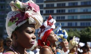 Mulheres negras homenageiam Tereza de Benguela e cobram titulação de terras quilombolas
