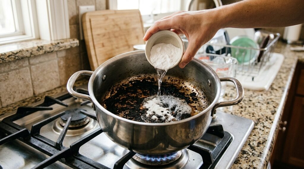 Panela queimada: o truque de mestre para limpar sem esforço e preservar o utensílio