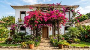 Primavera: a trepadeira ideal para fachadas vibrantes e de fácil cuidado