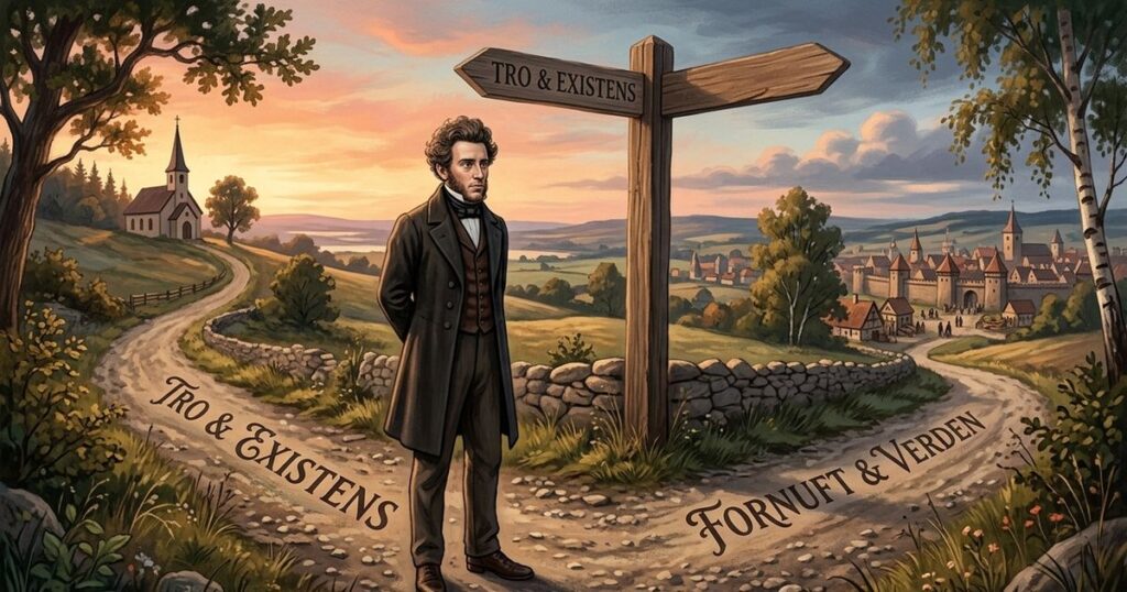 A angústia como caminho para a liberdade: o legado de Kierkegaard na vida moderna