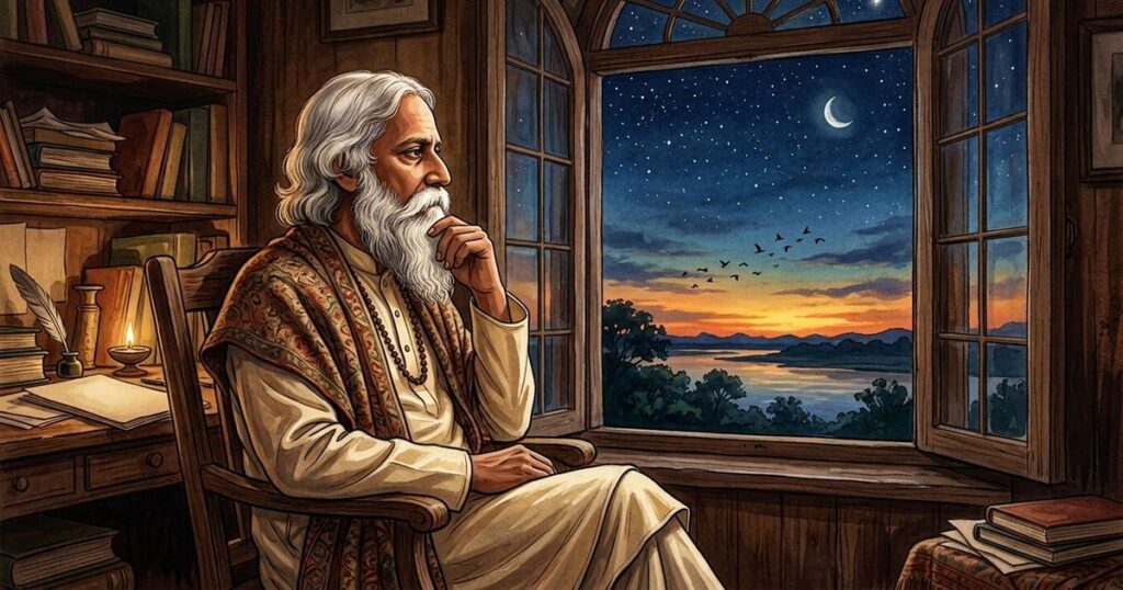 A atemporal reflexão de Rabindranath Tagore sobre a perda e a esperança