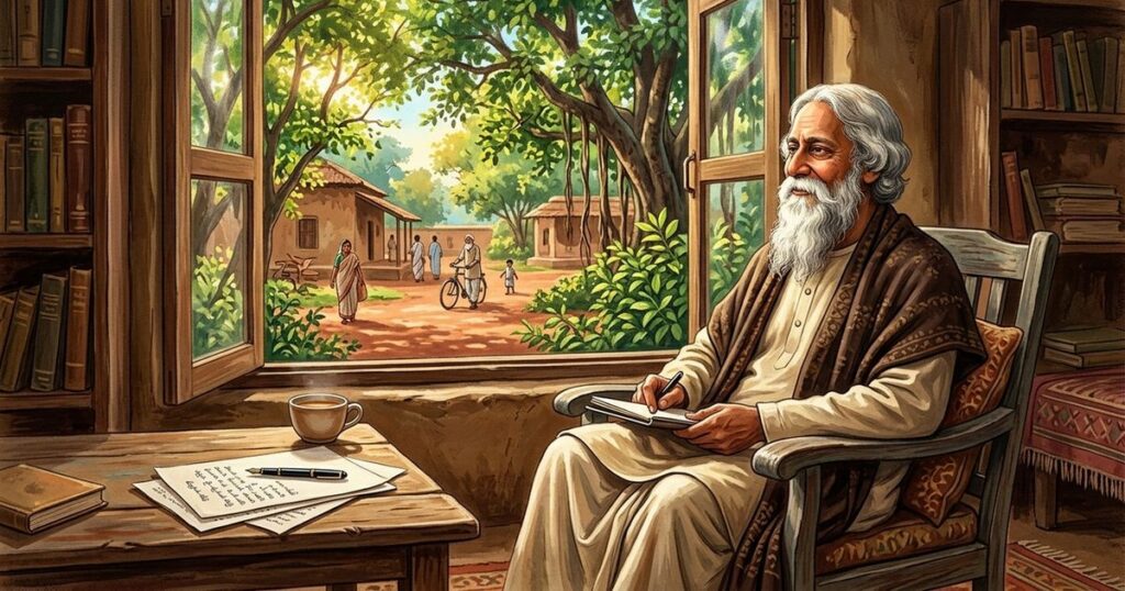 A busca pela felicidade: por que a simplicidade de Rabindranath Tagore ainda ressoa