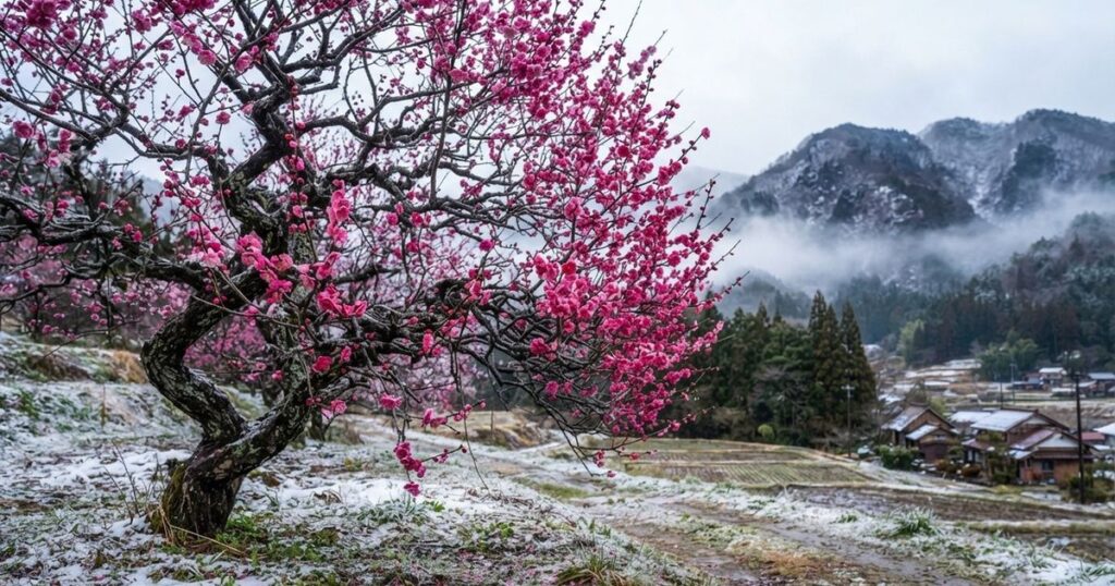 A força da ameixeira: o simbolismo por trás da flor que desafia o inverno