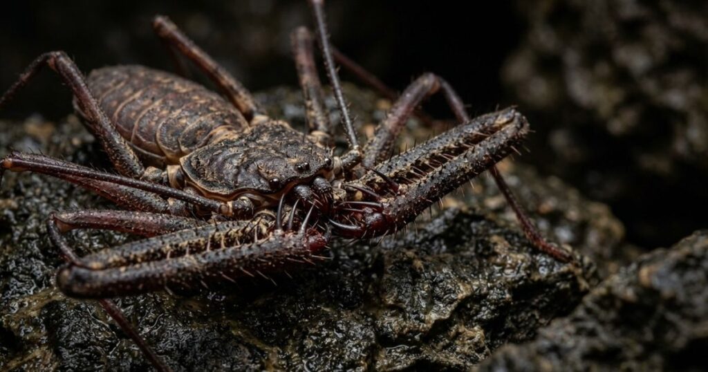 Amblipígio: o aracnídeo que parece alienígena mas é inofensivo