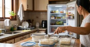 Arroz na geladeira: como armazenar e requentar sem perder a qualidade