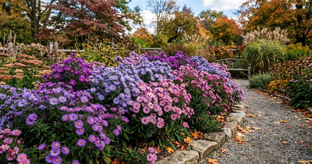 Áster: a perene que colore o jardim e desafia a melancolia do outono