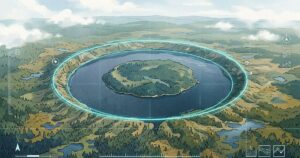 Astrônomo amador descobre cratera de meteoro de 390 milhões de anos via Google Maps