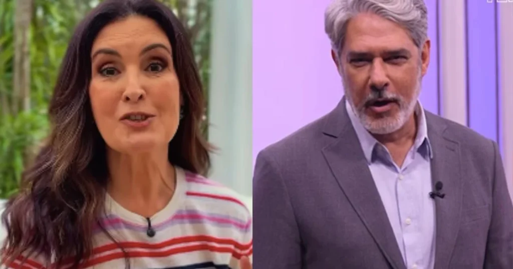 Beatriz Bonemer promove reencontro profissional de William Bonner e Fátima Bernardes em videocast