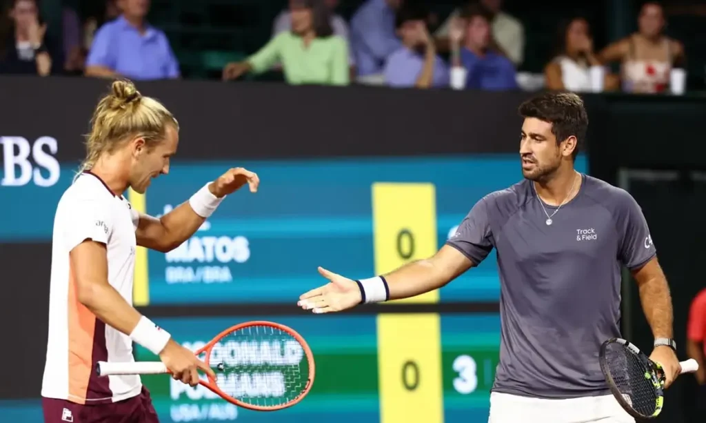 Brasileiros Rafael Matos e Orlando Luz avançam à semifinal do ATP de Cincinnati