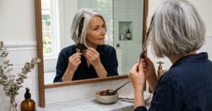 Cabelos grisalhos: como usar ingredientes naturais para escurecer os fios sem química