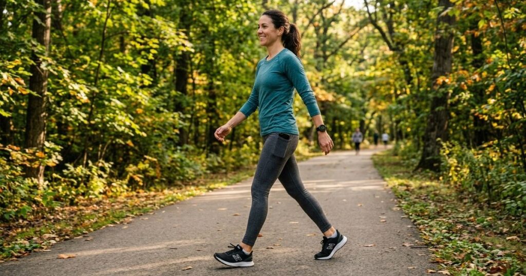 Caminhada como exercício físico: entenda o impacto real do ritmo e da duração