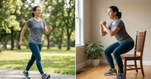 Caminhar diariamente é um ótimo hábito, mas precisa de treino de força para ser completo