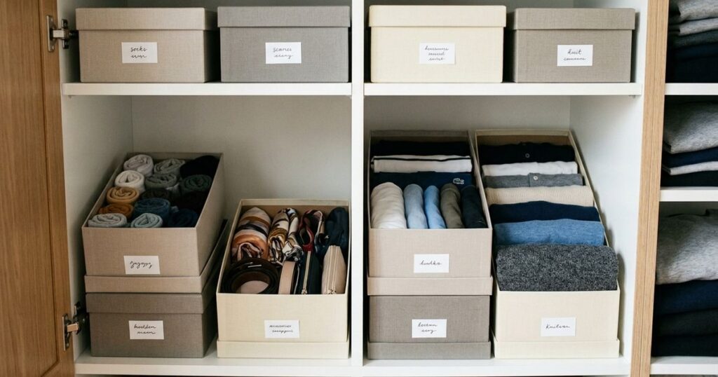 Como transformar caixas de sapato em organizadores inteligentes para a casa