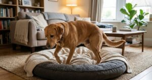 Comportamento ancestral: por que cães giram antes de se acomodar para dormir