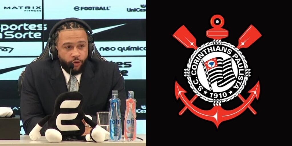 Corinthians oficializa renovação com Memphis Depay após acordo salarial