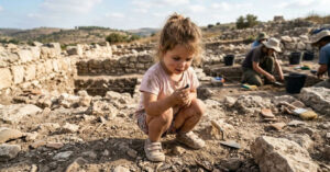Criança de 3 anos encontra amuleto de 3.800 anos durante caminhada em Israel