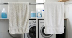 Diga adeus às toalhas encardidas com técnicas para branquear e amaciar