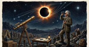Eclipse solar de 12 de agosto: como a gravidade do Sol desvia a luz das estrelas e reafirma Einstein