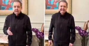 Faustão reaparece após transplantes e emociona ao celebrar carreira do filho João Silva