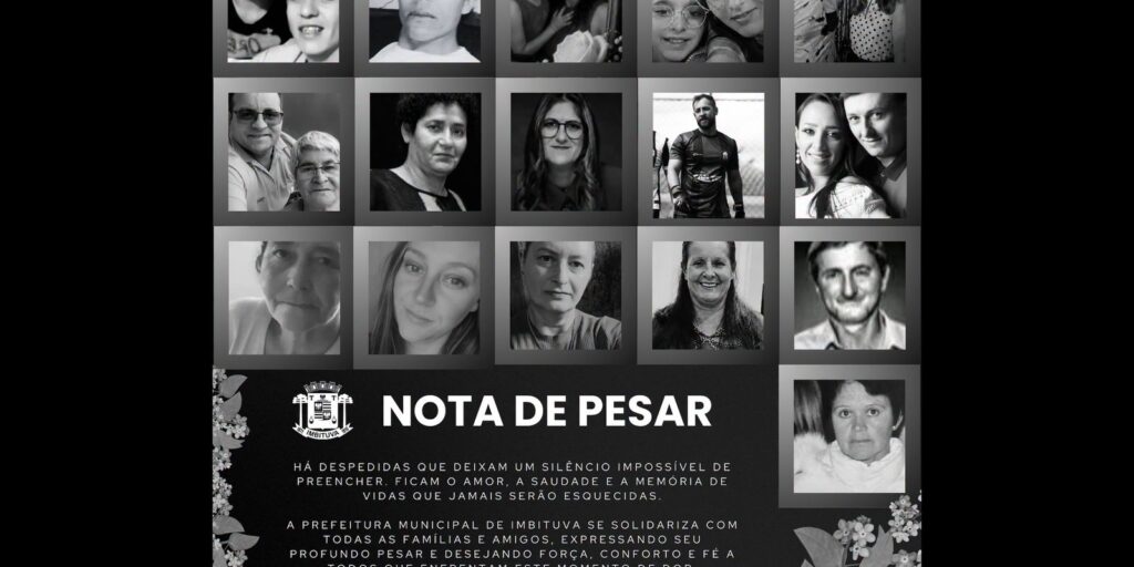 Imbituva se despede das 23 vítimas de trágico acidente na Br-373