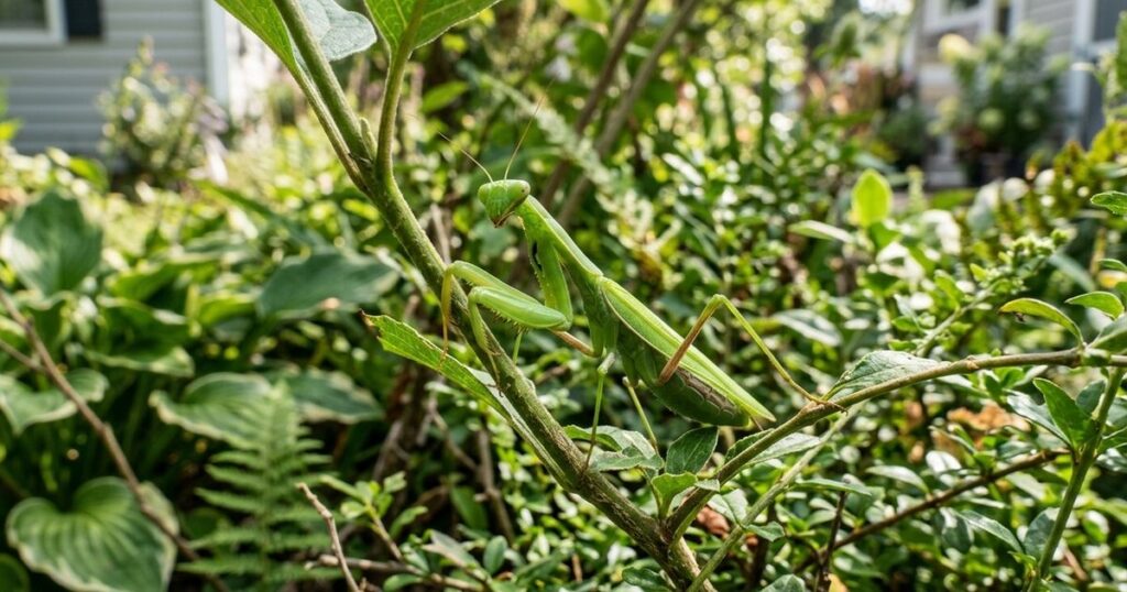 Louva-a-deus no jardim: entenda por que sua presença é um sinal de saúde ambiental