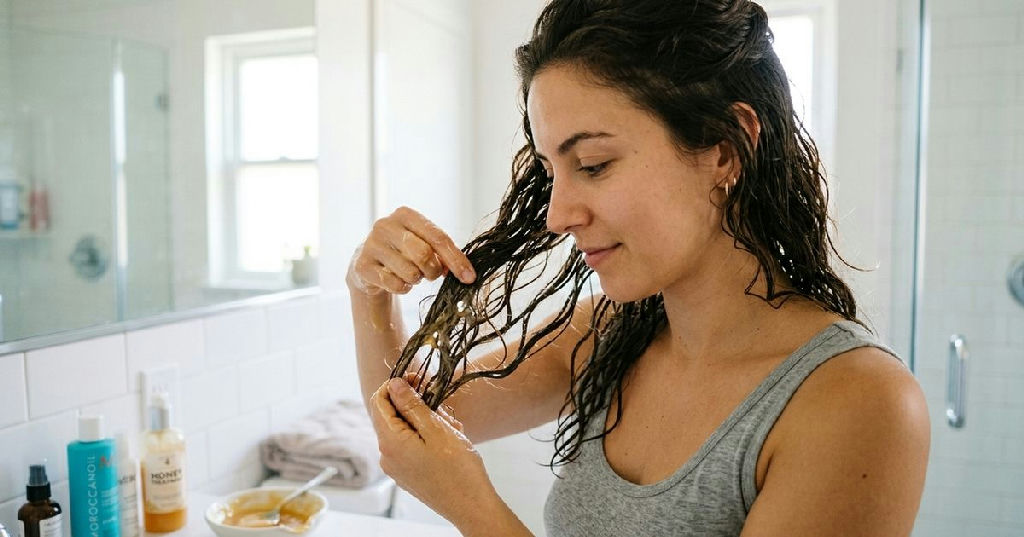 Mel no condicionador: o truque rápido para desembaraçar pontas antes do banho