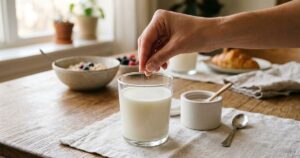 O segredo do sal no leite: por que uma pitada transforma o sabor da bebida