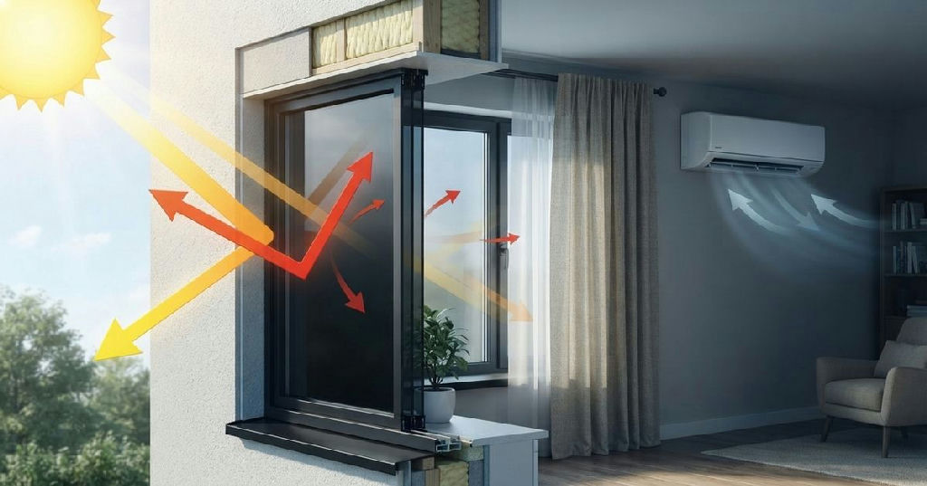 Películas de controle solar: como reduzir o calor e economizar energia em casa