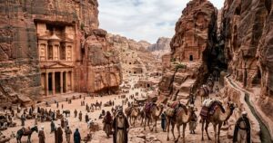 Petra: como os nabateus transformaram um deserto em metrópole monumental