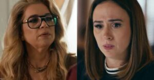 Pilar cede à pressão e tenta buscar Brigitte após expulsão em Quem Ama Cuida