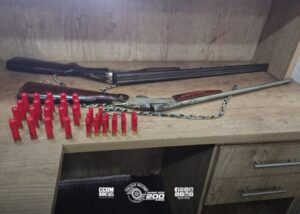 Polícia Militar apreende espingardas e munições em área rural de Patrocínio Paulista