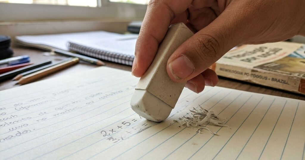 Por que a capa de papelão da borracha é essencial para o seu material escolar