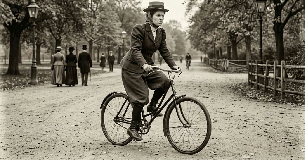 Rosto de bicicleta: a falsa doença usada para tentar frear a liberdade feminina no século XIX