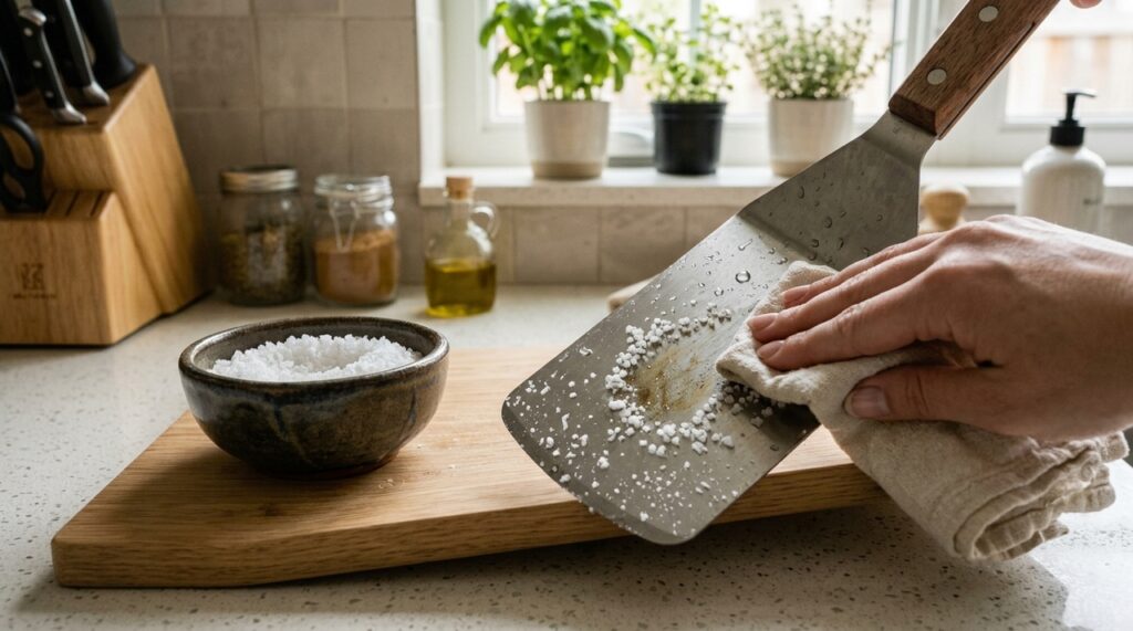 Sal na limpeza da cozinha: entenda quando o truque caseiro realmente funciona