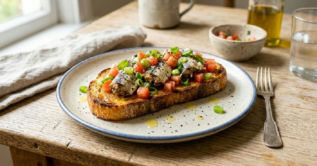 Sardinha enlatada ganha status de prato gourmet com combinação simples e barata